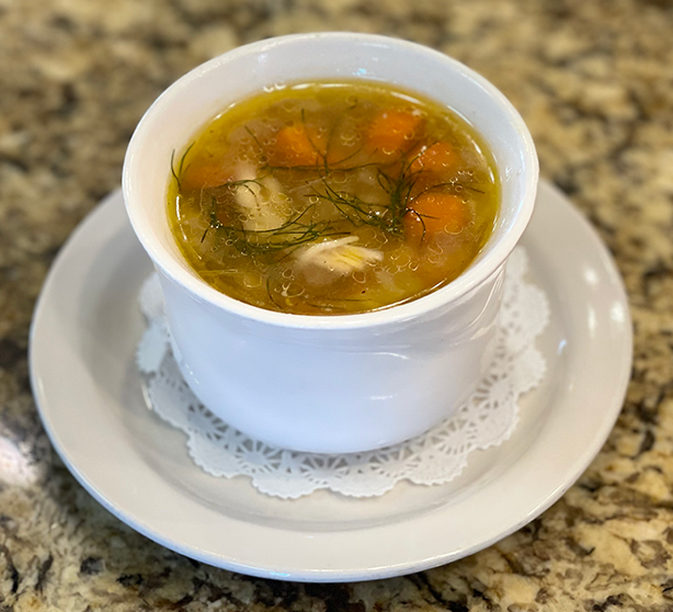 Italian Chicken and Fennel Soup at Nothing To It!