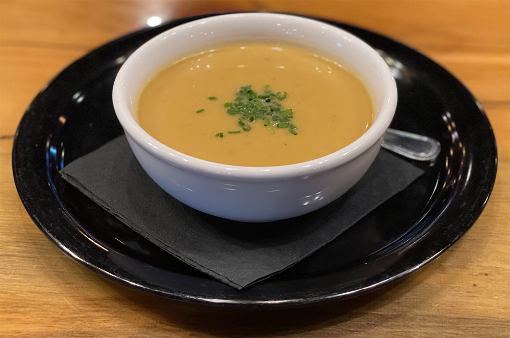Butternut Apple Soup at Peavine Taphouse Eats & Beats