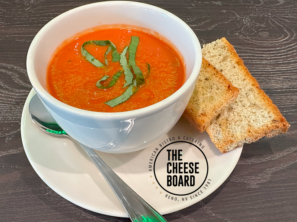 The Cheese Board Tomato Basil Soup